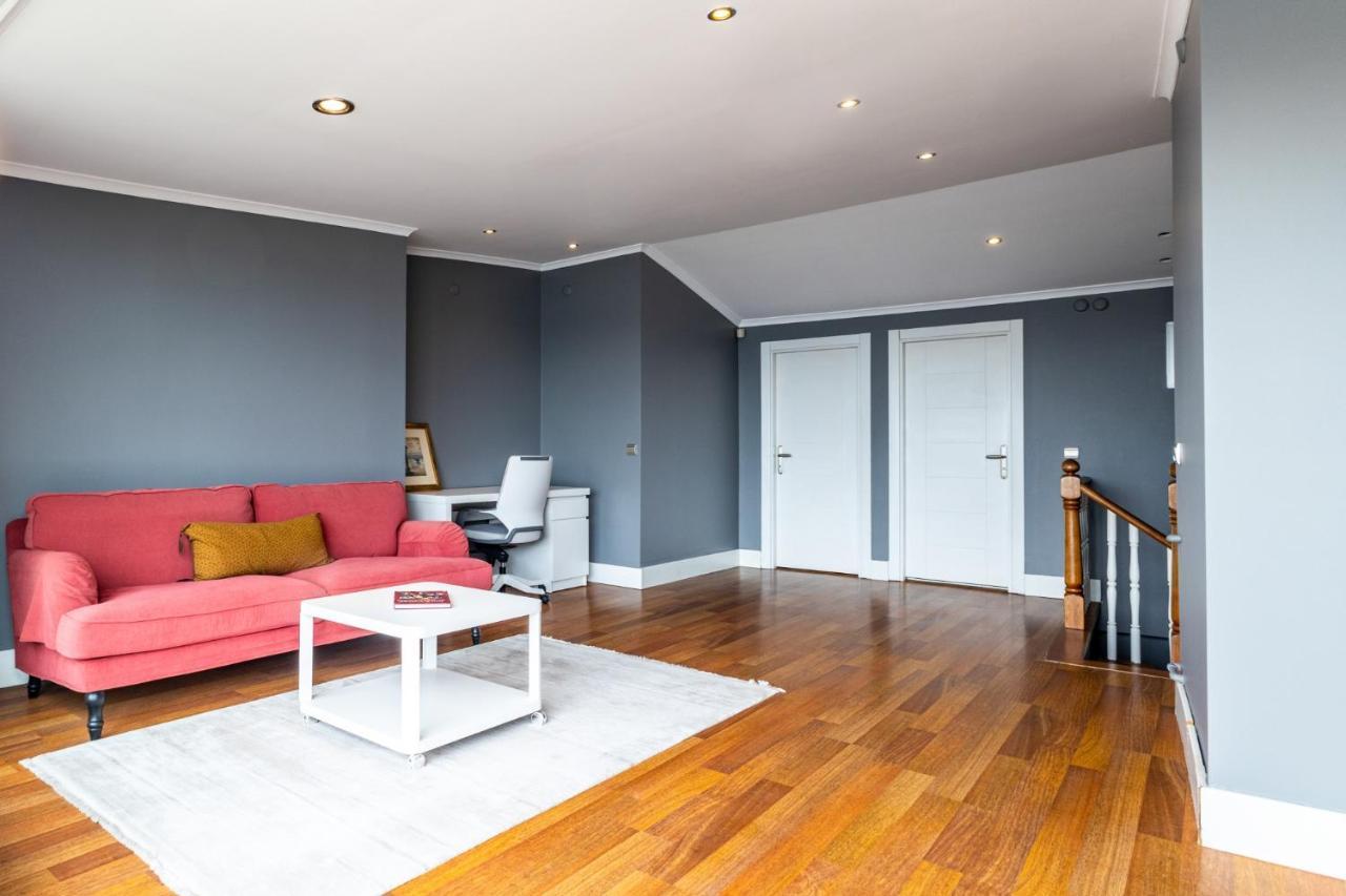 Duplex Flat W Panoramic Bosphorus View And Terrace Apartment Istanbul Exterior photo